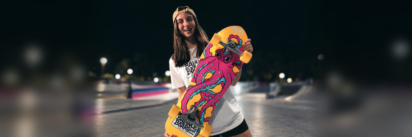 Matilde Quattrini surfskate Mati Pro Model